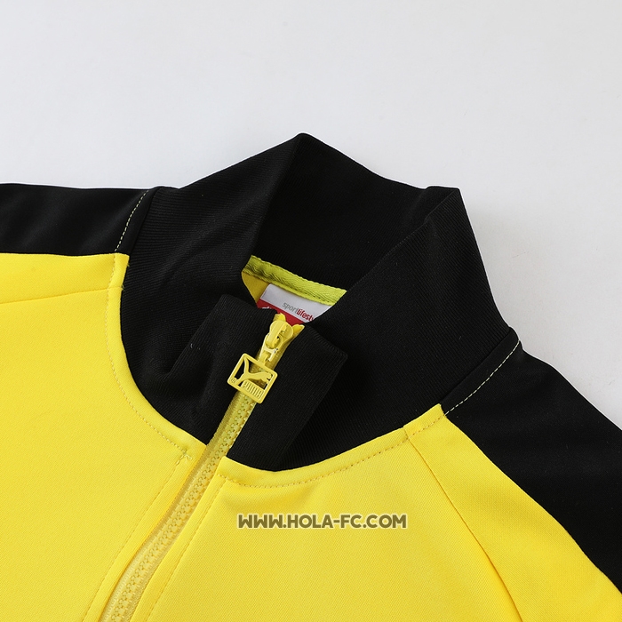 Chandal de Chaqueta del Borussia Dortmund 2023-2024 Amarillo